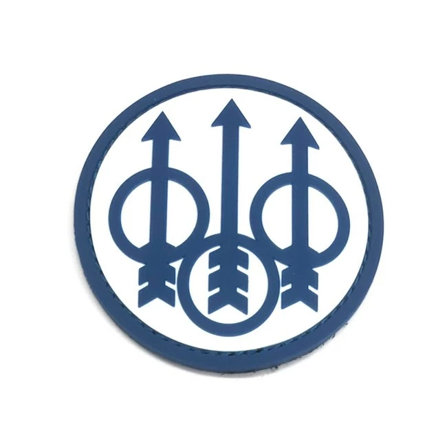 Beretta Blue and white rubber patch with velcro 3 Beretta Blue and white rubber patch with velcro
