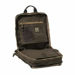 Beretta by Campomaggi Washed Canvas & Leather Laptop Backpack -Beretta Promotional Store BS311T09830862 CLOSEUP3
