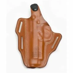 Beretta Brown Leather Holster Model 05 - Demi 3, Right Hand - M9A1 -Beretta Promotional Store E02236b