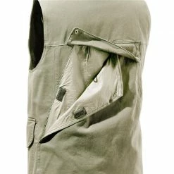 Beretta Garment Dye Vest -Beretta Promotional Store GU851T0767013A CLOSEUP