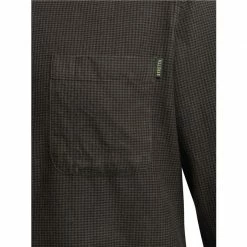 Beretta Wood Pied de Poule Shirt -Beretta Promotional Store LU210T2217 CLOSEUP1