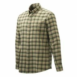 Beretta Wood Flannel Button Down Shirt