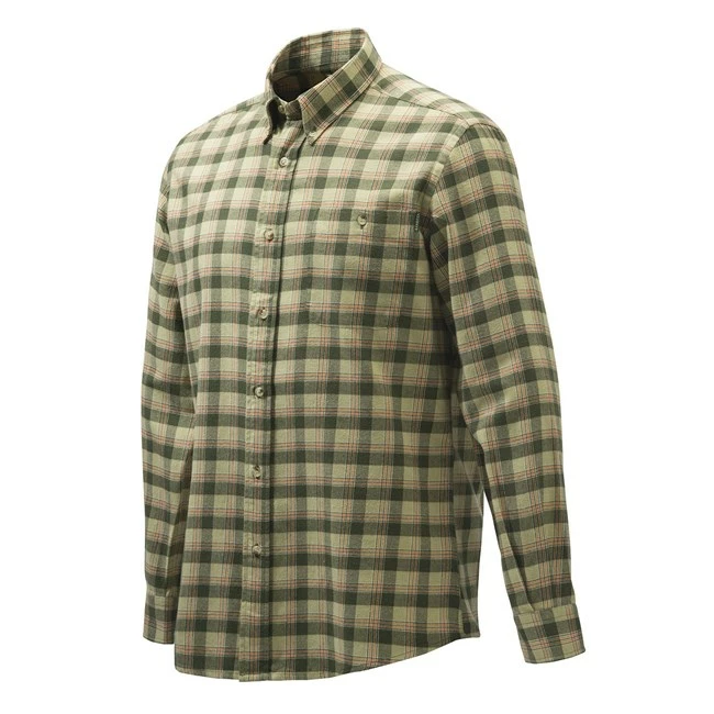 Beretta Wood Flannel Button Down Shirt 2 Beretta Wood Flannel Button Down Shirt