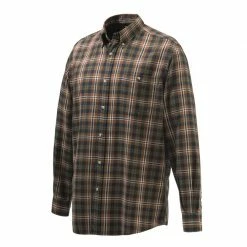 Beretta Wood Flannel Button Down Shirt