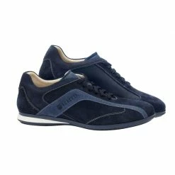 Beretta Uniform Suede Navy Shoes